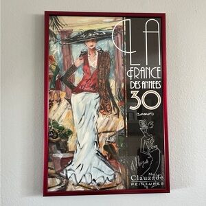 Marc Clauzade Art‎ Deco Poster